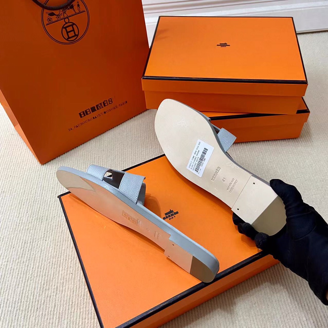 에르메스 올수공 오란 슬리퍼 샌들 앱송 104